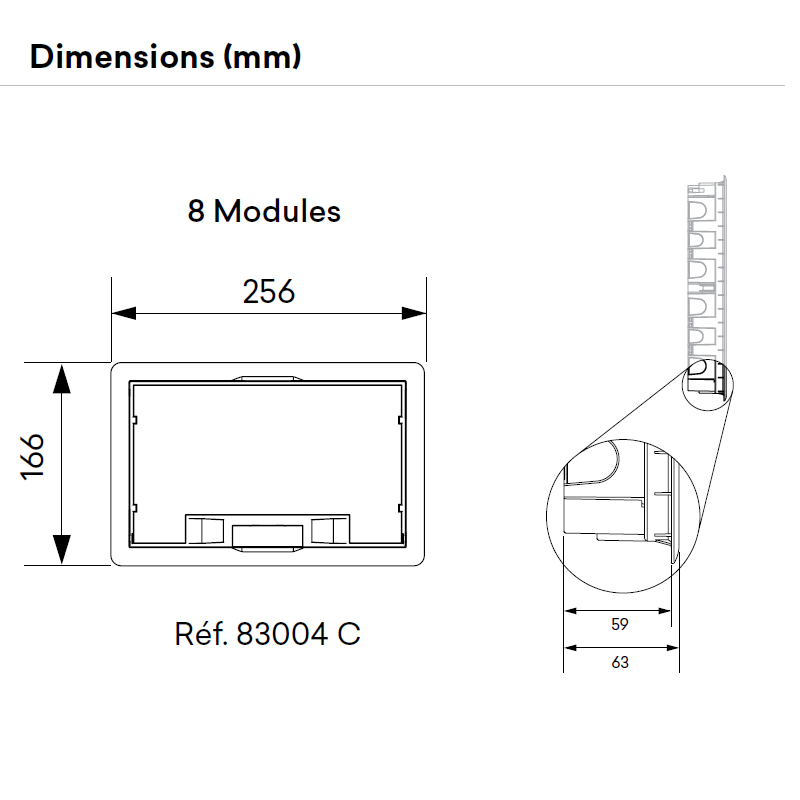 83004C dimensions