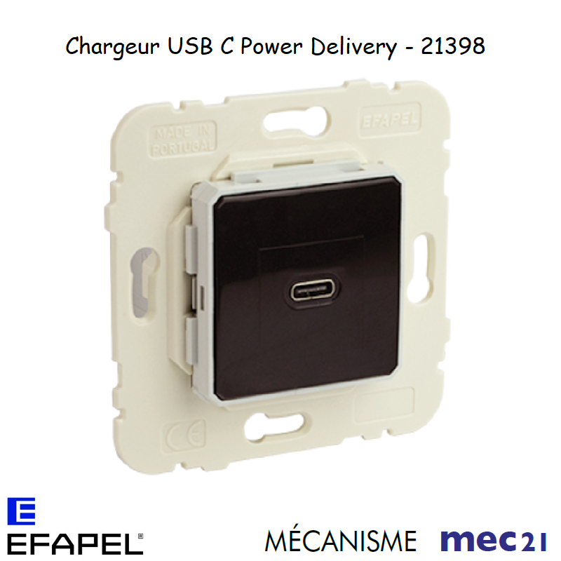 Mécanisme chargeur USB CPower delivery 21398