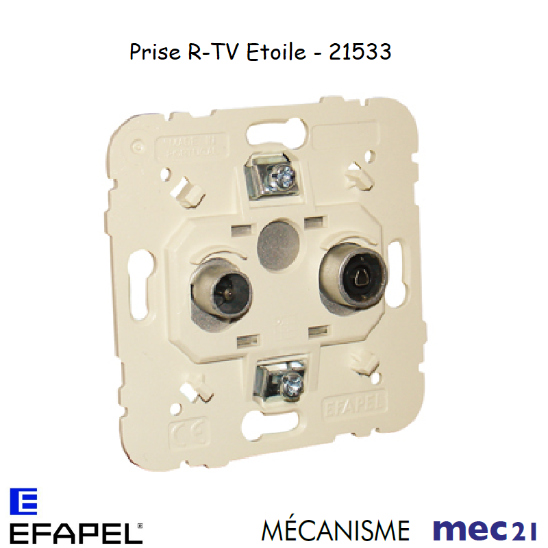 Mécanisme Prise R TV Etoile mec 21533