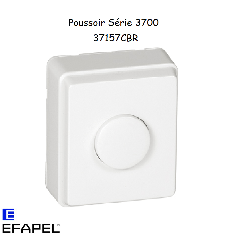 Poussoir Série 3700 EFAPEL 37157C