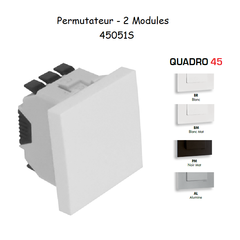 Permutateur 2 modules Quadro 45051S