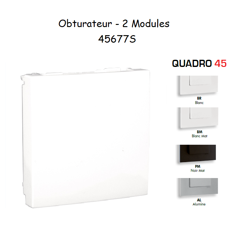 Obturateur 2 modules 45677S