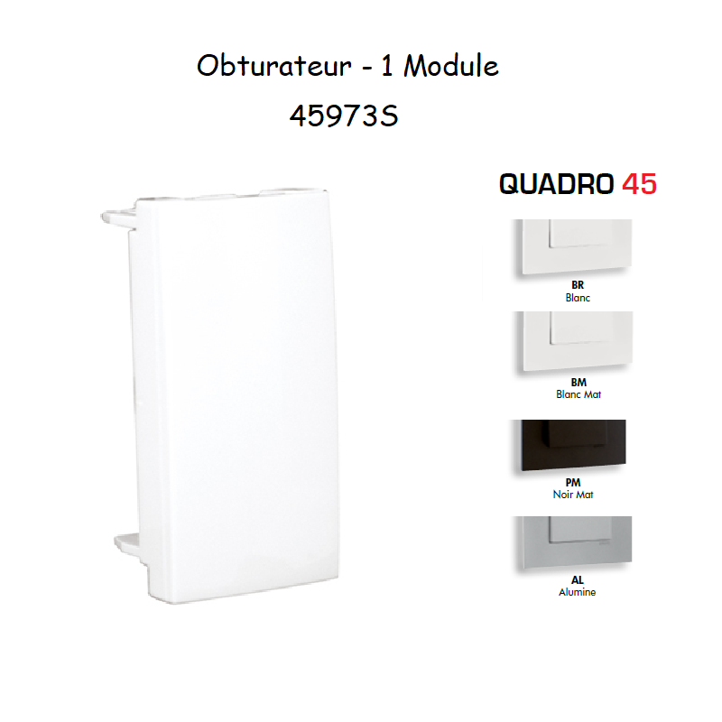 Obturateur 1 module 45973 mec Q45