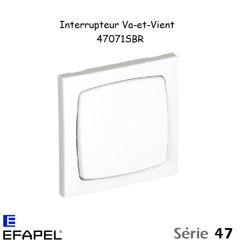 Interrupteur Va-et-Vient 47071