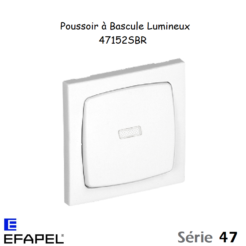 Poussoir à Bascule Lumineux 47152