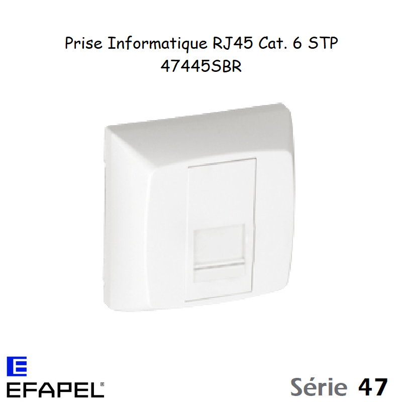 Prise RJ45 Cat. 6 STP 47445