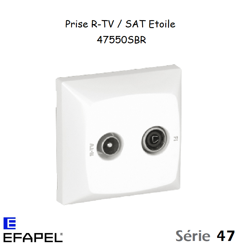 Prise R TV - SAT Etoile 47550