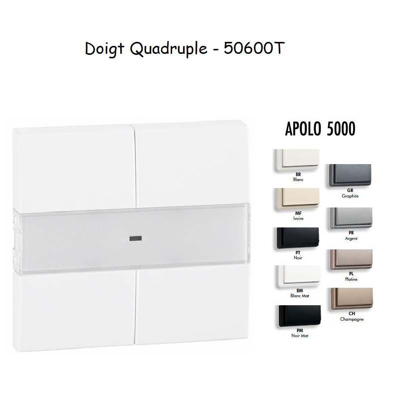 Doigt quadruple APOLO5000 50600T