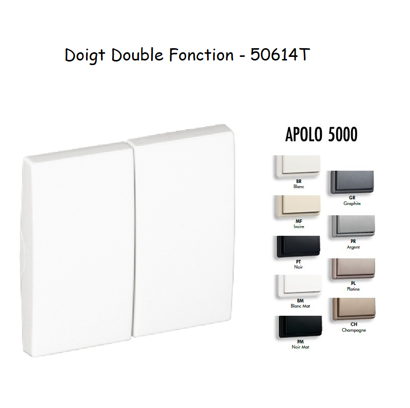 Doigt Double Fonction APOLO5000 50614T