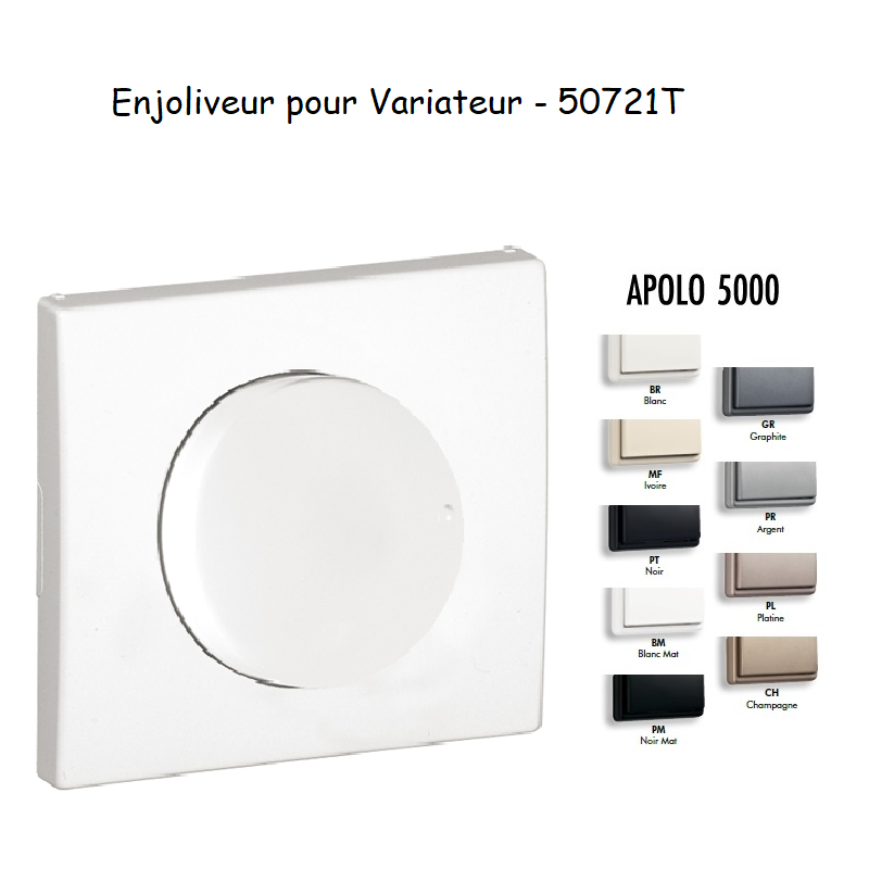 Enjoliveur pour variateur APOLO5000 50721T