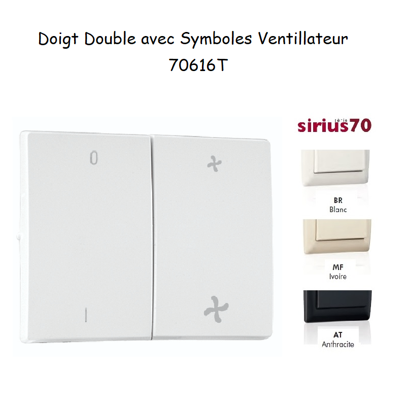 Doigt Double VMC Sirius 70616T