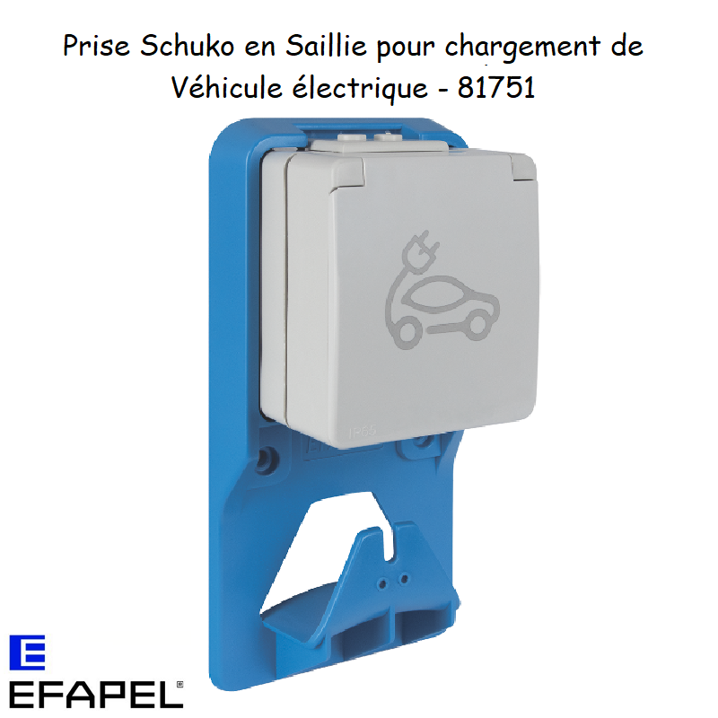 Prise schuko chargement VE 81752