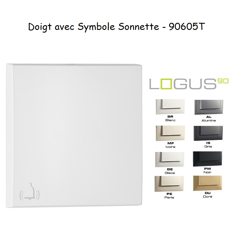 Doigt avec symbole sonette LOGUS 90605T