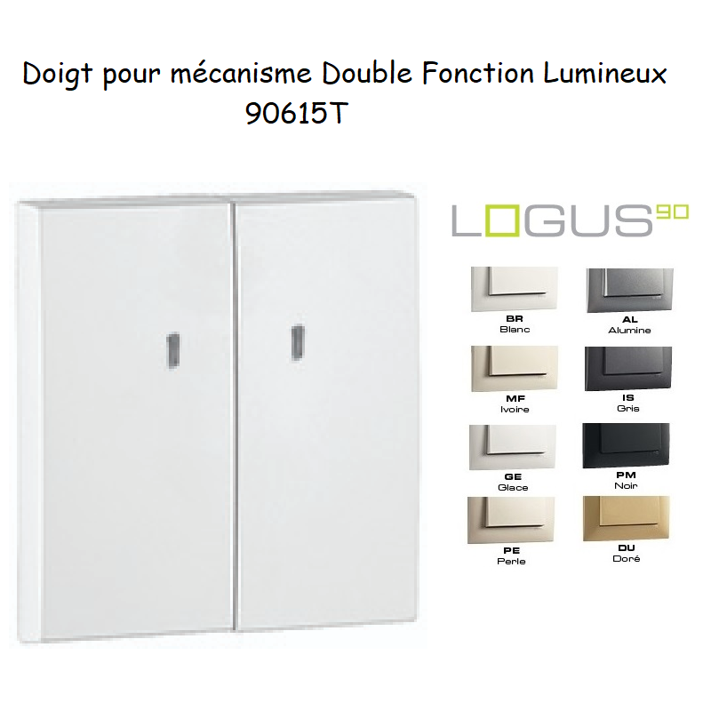 Doigt Double Fonction Lumineux Logus 90615T