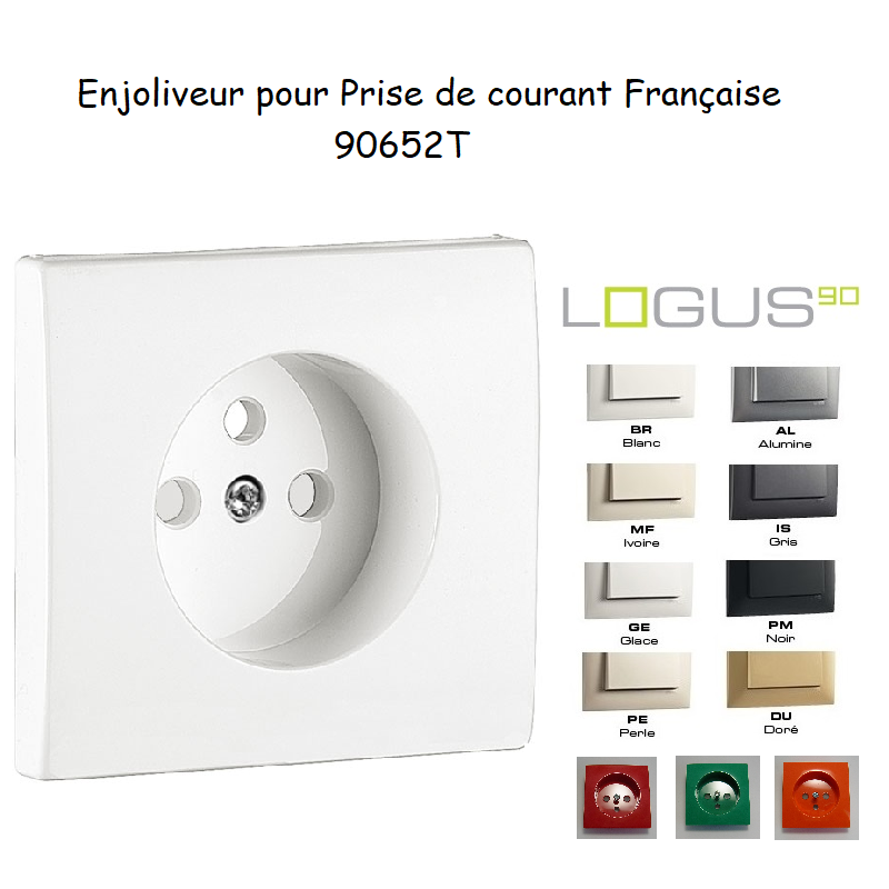 Doigt pour prise de courant française LOGUS 90652T