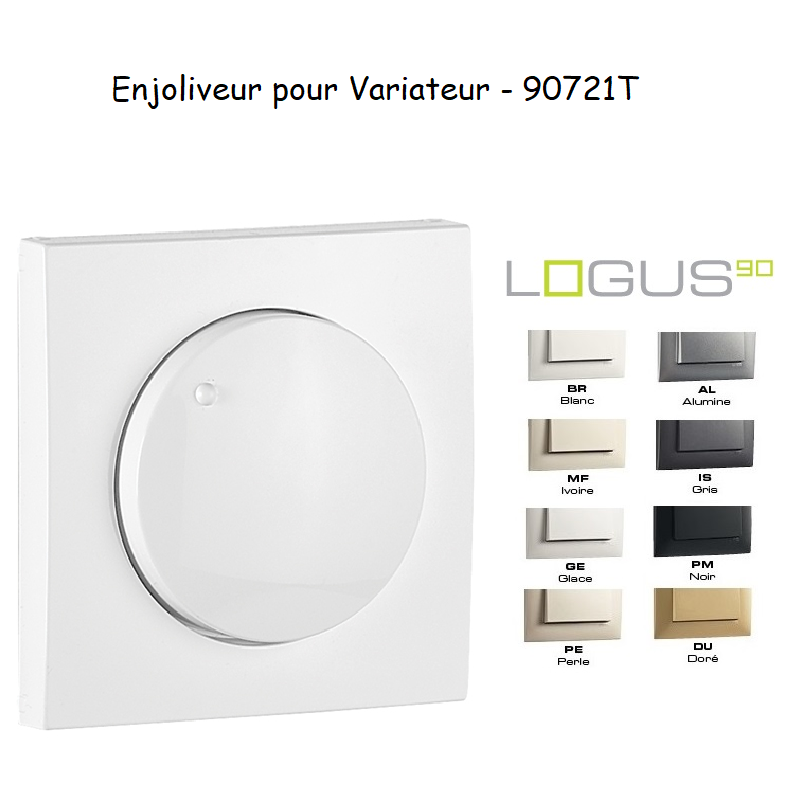 Enjoliveur pour variateur LOGUS 90721T