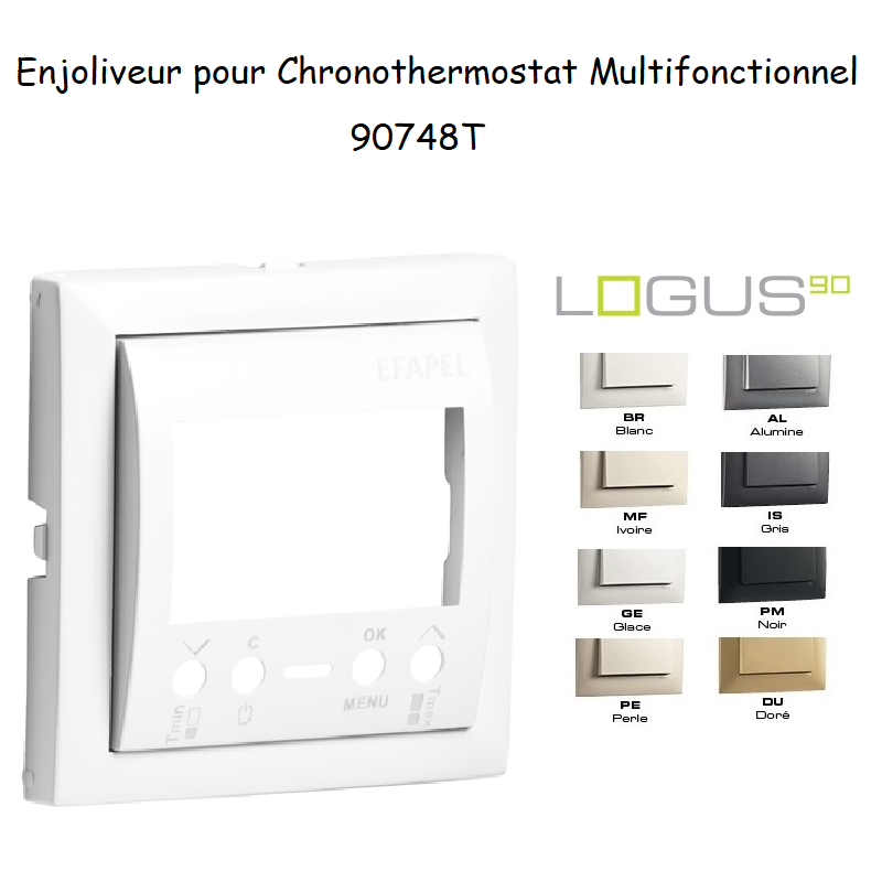 Enjoliveur pour Chonothermostat Logus 90748 T