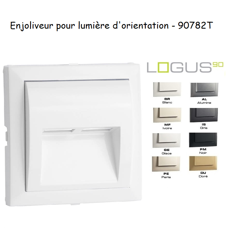 Enjoliveur pour lumière dorientation logus 90 90782T