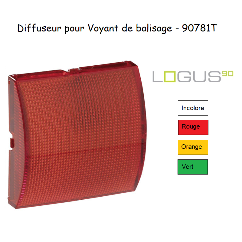 Enjoliveur pour voyant de balisage Logus 90781T