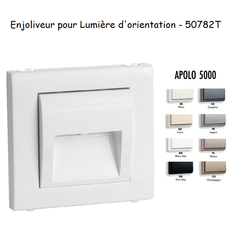 Enjoliveur pour lumière dorientation apolo 5000 50782T