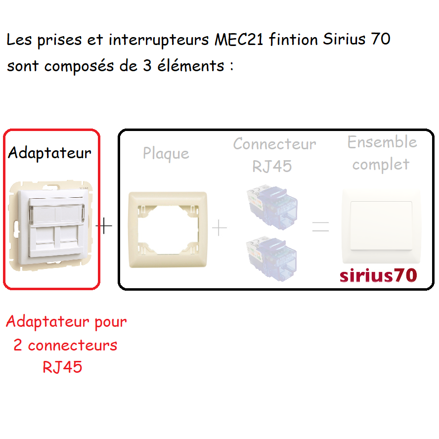 Adaptateur 70442