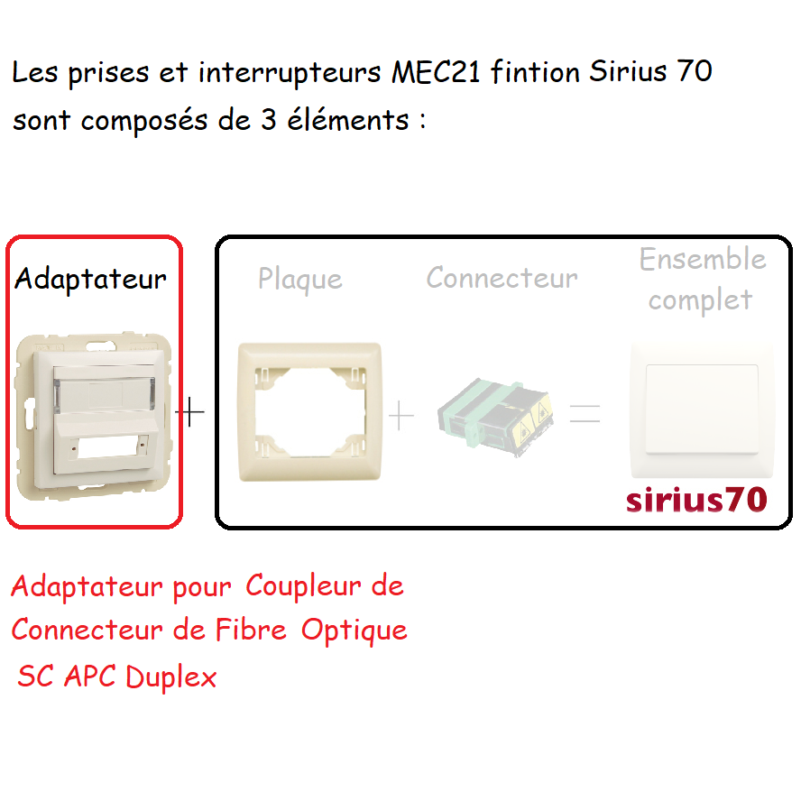 Adaptateur 70448
