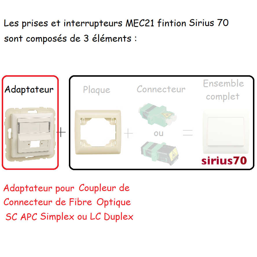 Adaptateur 70449