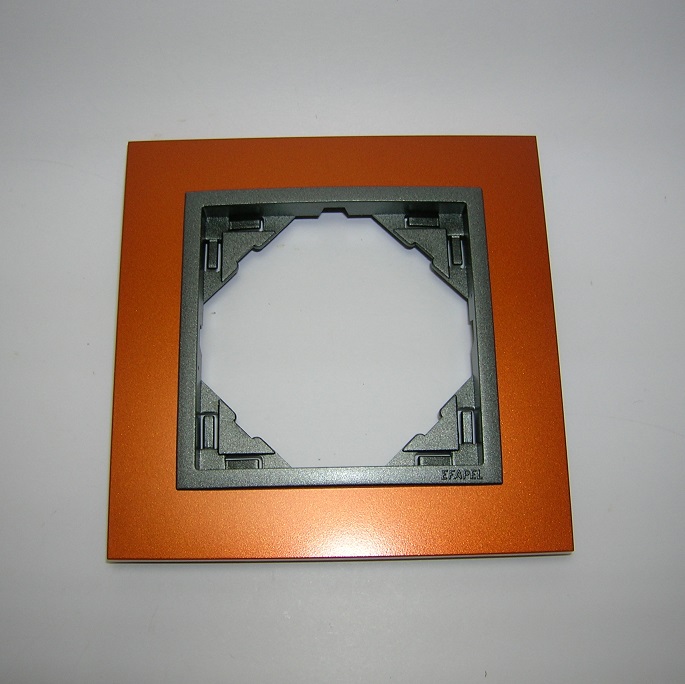 Plaque simple efapel logus 90 animato 90910TTS