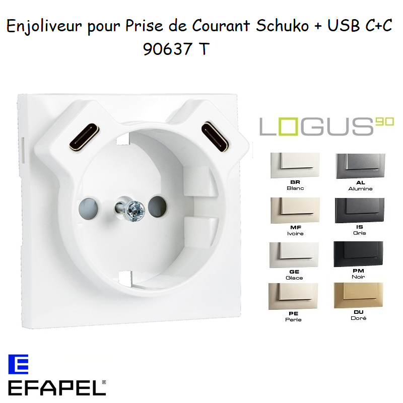 enjoliveur-prise-schuko-avec-usb-c-c-logus-90637t