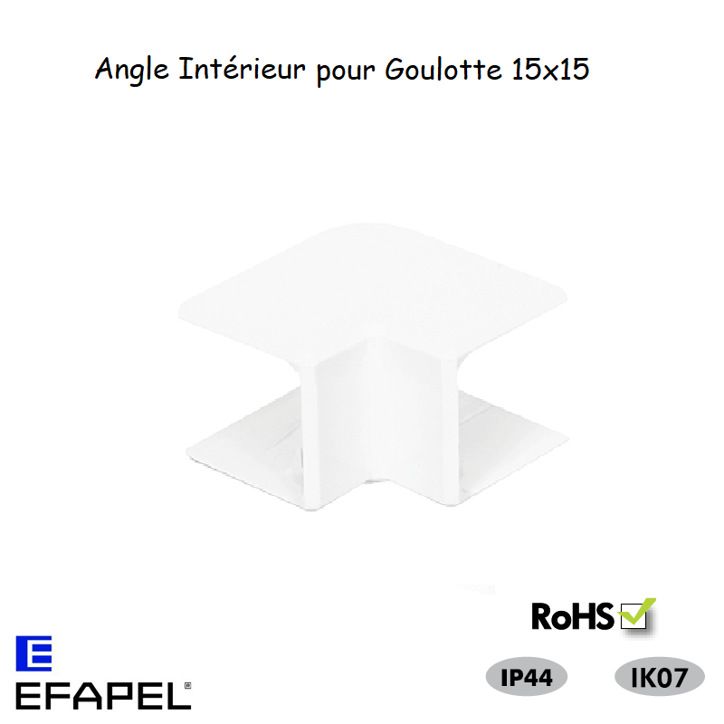 Angle Intérieur Variable pour goulotte série 13 15x15 13112