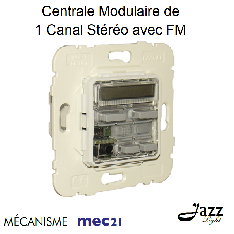 Mécanisme de centrale Modulaire de 1 Canal Stéréo avec FM