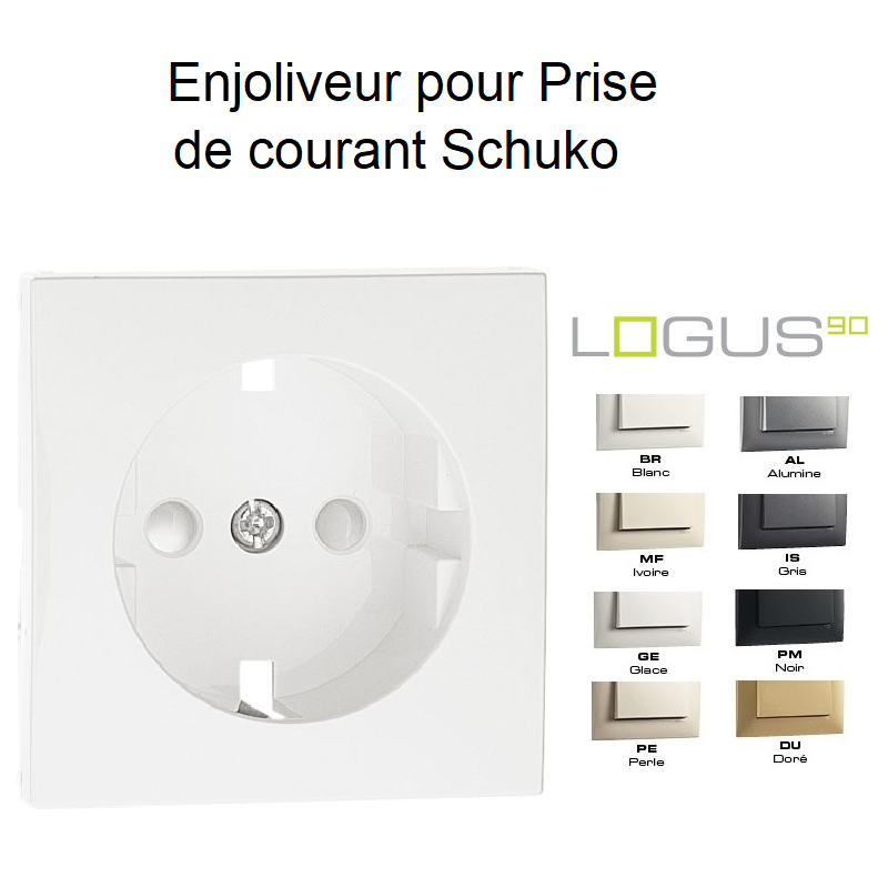 Doigt pour prise de courant schuko LOGUS 90632T