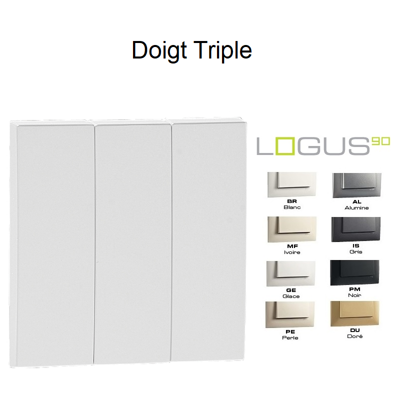 Doigt triple LOGUS 90661T