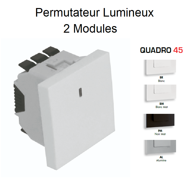 Permutateur Lumineux - 2 Modules QUADRO 45