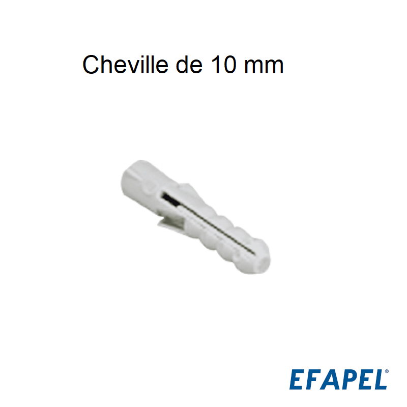 Cheville de 10 mm - Boite de 100