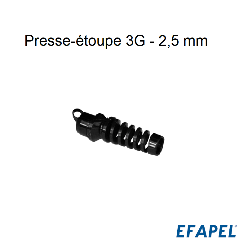 Presse étoupe 3g 2,5mm - 81192