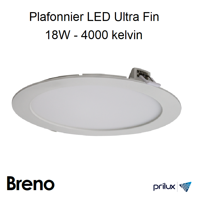 Downlight BRENO CL basic 18W 4000 kelvin