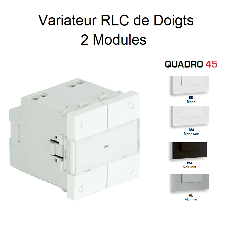 Variateur RLC de Doigts - 2 Modules Quadro 45