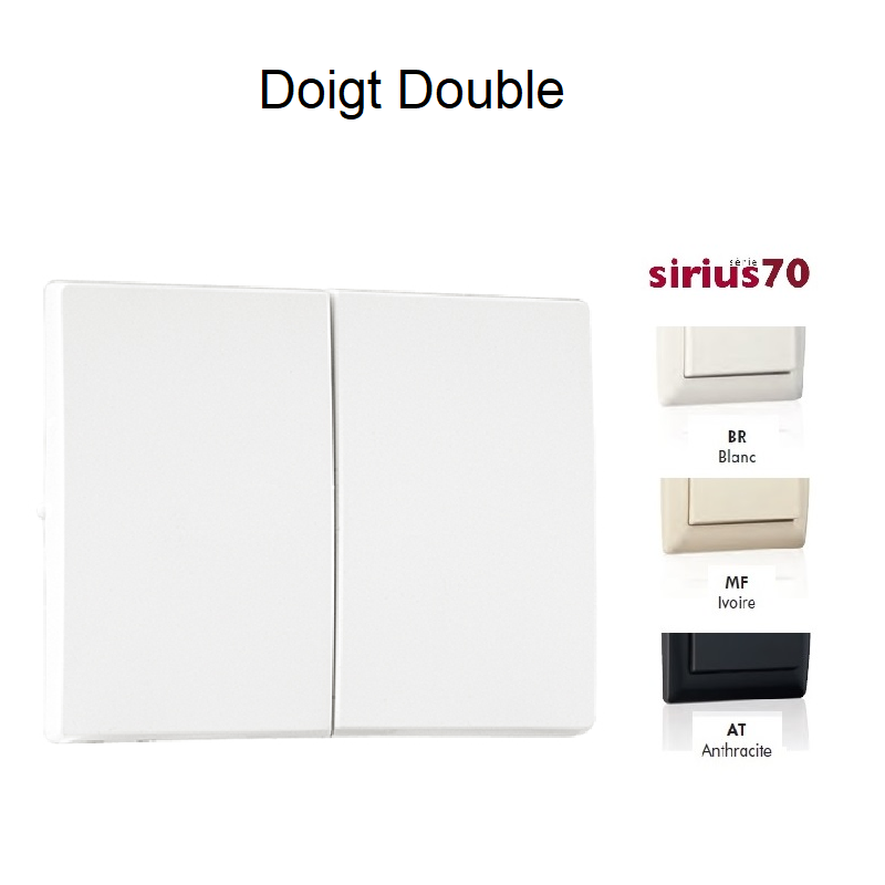 Doigt Double Sirius 70611T