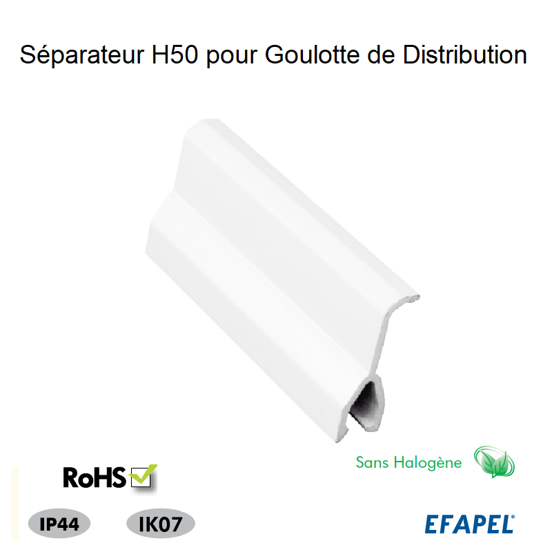 Lot de séparateurs H50 Sans halogène - 20ml