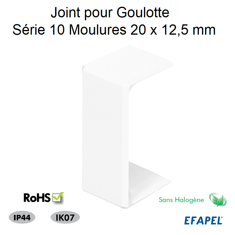 Joint pour goulotte 20x12,5 Sans halogène