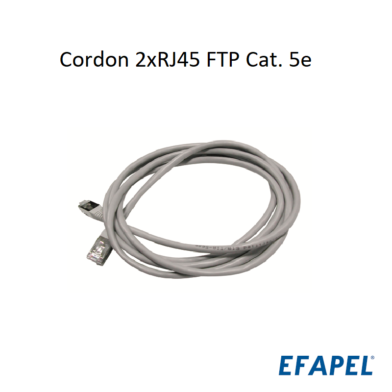 Cordon 2xRJ45 4P FTP Cat. 5e - 82632ACZ 82635ACZ