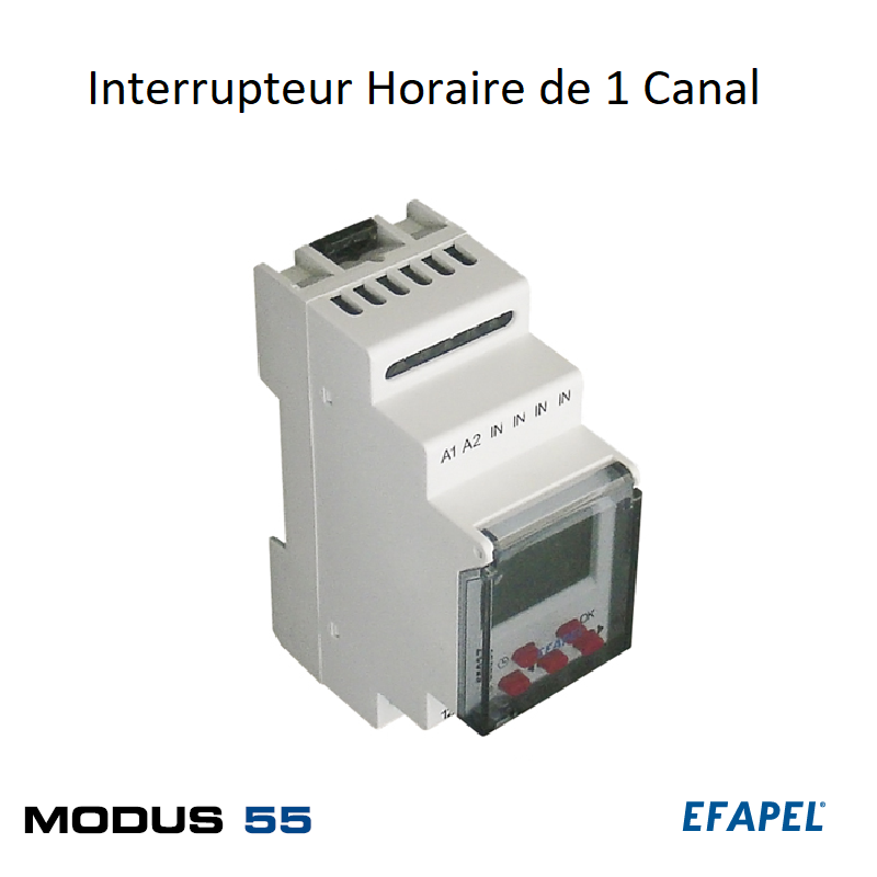 Interrupteur Horaire de 1 Canal 55037