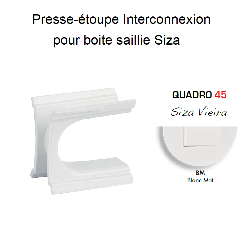 Presse étoupe intercom Boite saillie siza 43999ABM