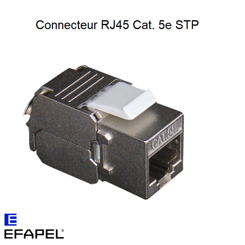 Connecteur RJ45 Cat. 5e STP (100 MHz)