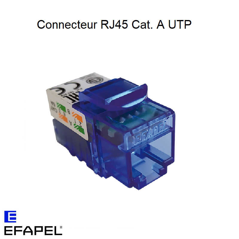 Connecteur RJ45 Cat 6A UTP (500MHz)