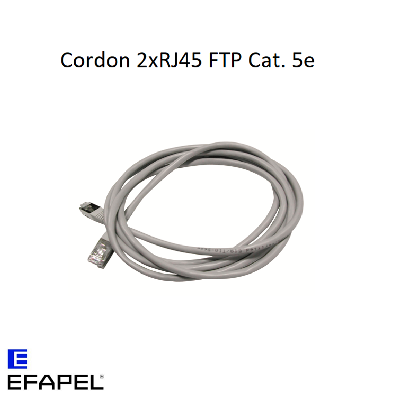 Cordon 2xRJ45 4P FTP Cat. 5e - 82632ACZ 82635ACZ