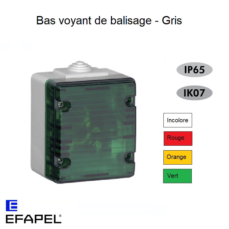 Bas Voyant de Balisage IP65 - ETANCHE 48