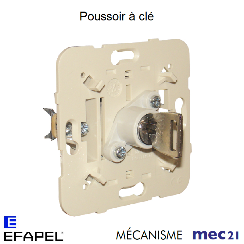 Mécanisme de Poussoir à Clé