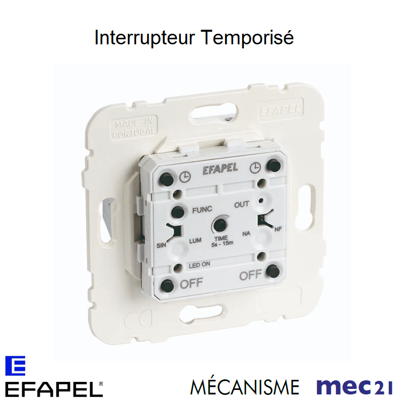 Interrupteur Temporisé mec 21040